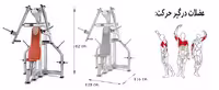 دستگاه پرس سینه وزن آزاد متناوب BH SEATED CHEST PRESS CONVERGENT