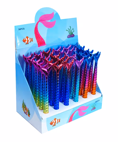 خودکار فانتزی ماهی پری دریایی  بسته(36عددی)