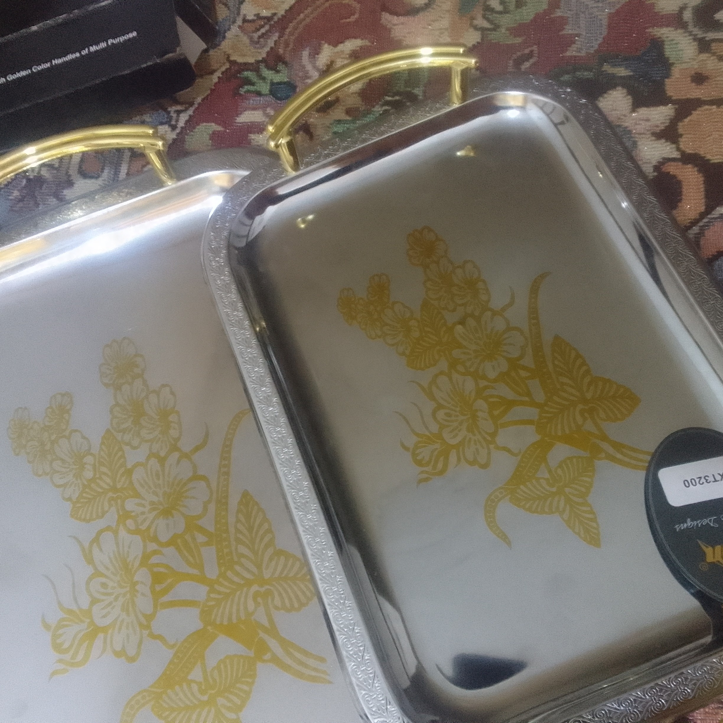 سینی سه تیکه سه سایز بسیارشیک
