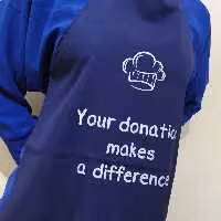 سفارش 50 عددی پیشبند تبلیغاتی  (خدمات چاپ ) رنگ اختصاصی و سازمانی شما 