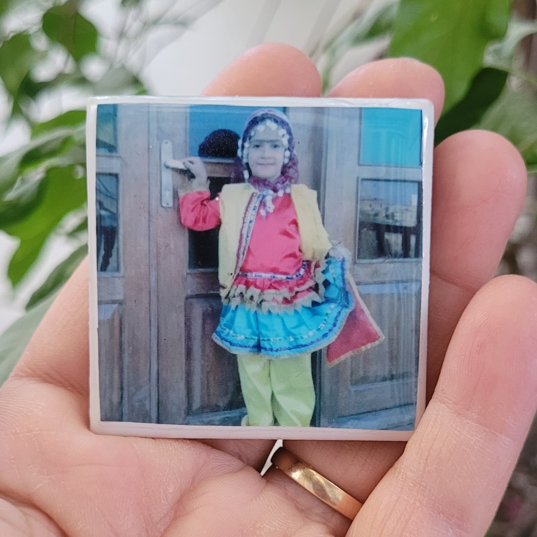 مگنت یخچال رزینی با عکس و طرح و متن دلخواه شما