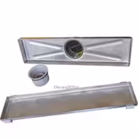 کفشور خطی سرامیک خور پلاس شیاردار آرین 80سانتی متری