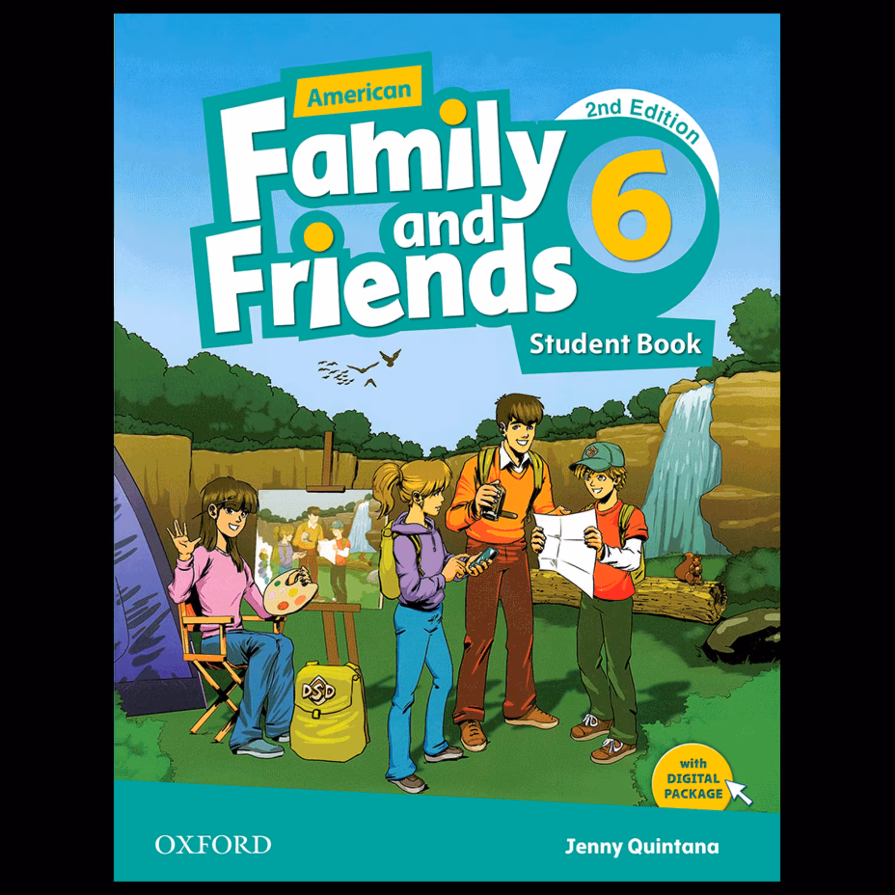 کتاب آموزش فامیلی فرند 6 family  and friends  فایل صوت کیو ار کد 