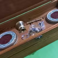 پک هدیه چوبی دو خاتم زعفران