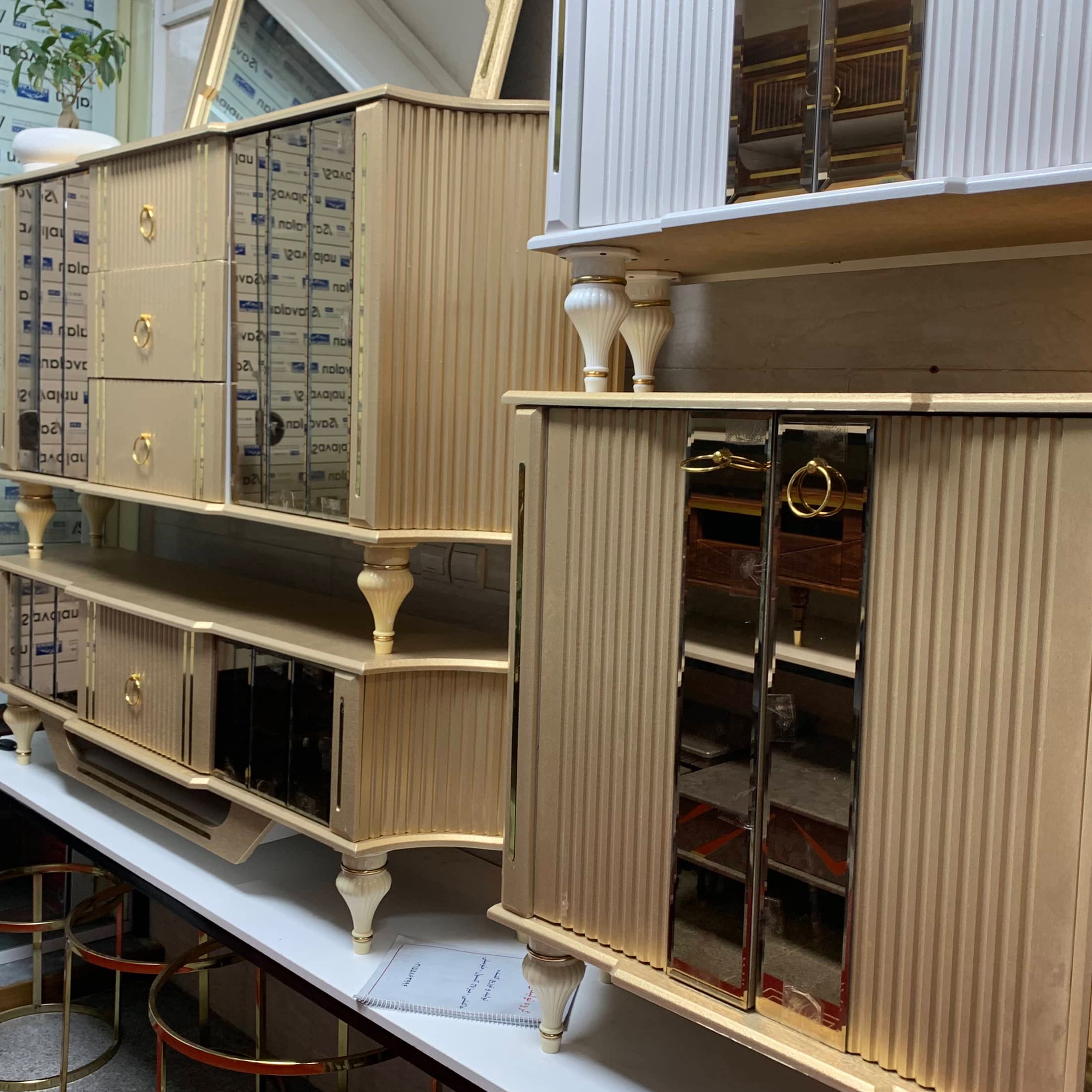 میز تلویزیون مدرن آینه کنسول خاص جاکفشی مدرن