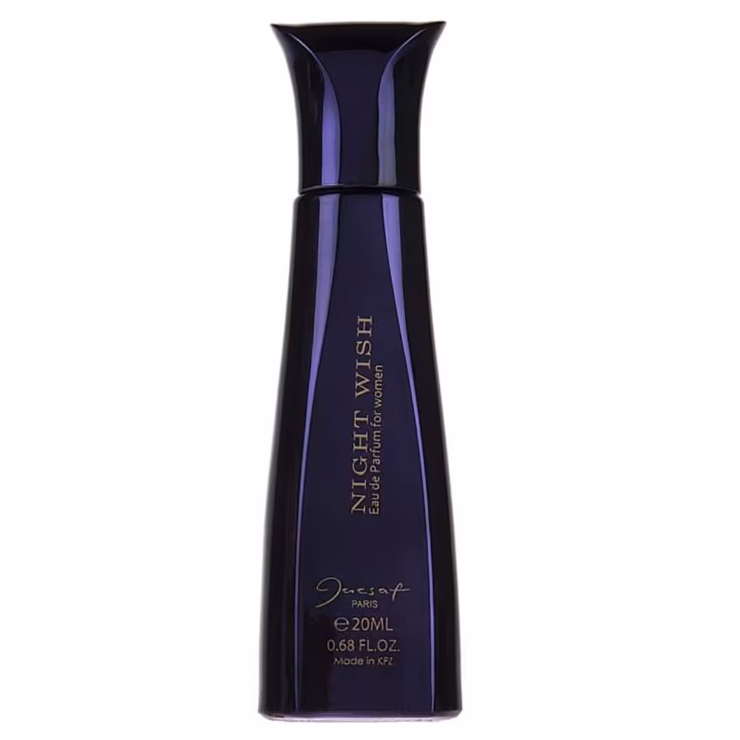عطر جیبی زنانه ژک ساف  مدل Night Wish  حجم 20 میلی لیتر