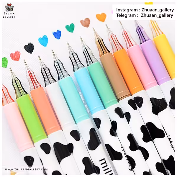 روان نویس Milky رنگی