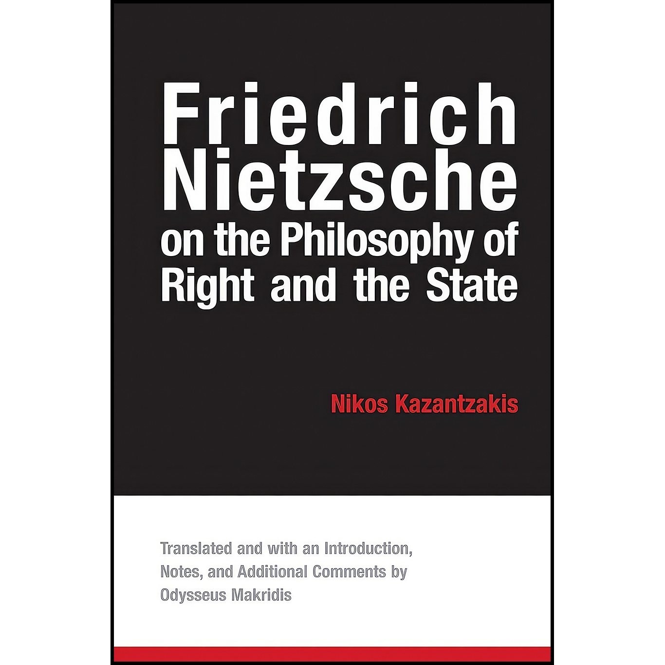 کتاب زبان اصلی Friedrich Nietzsche on the Philosophy of Right and the State