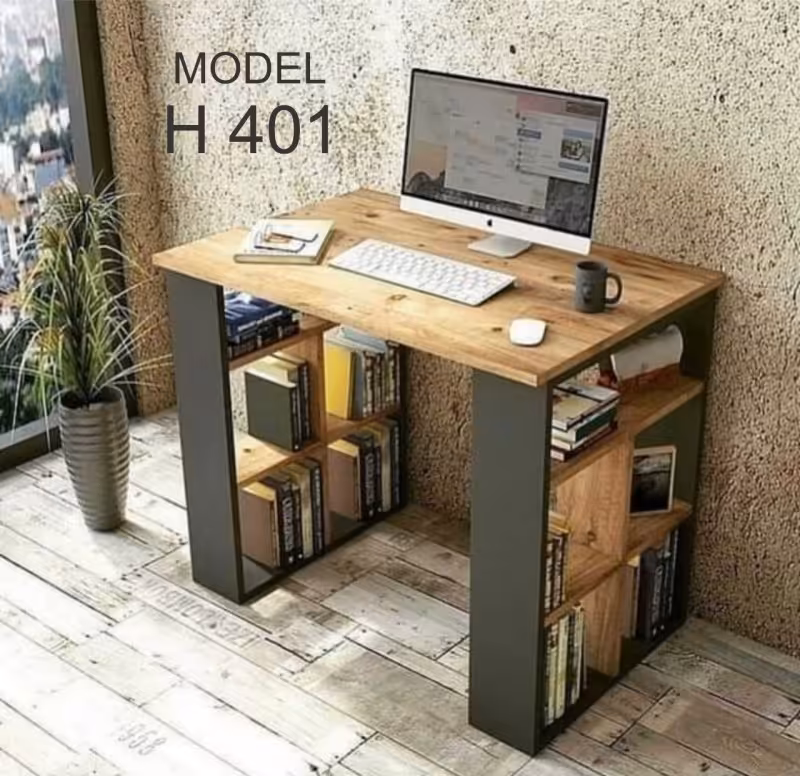 میز تحریر کتابخانه دار مدل H401
