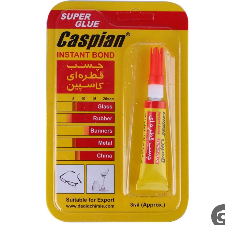 چسب قطره ای کاسپین 