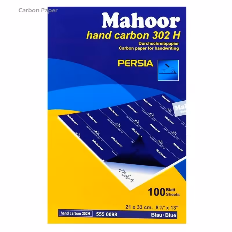 بسته 100 عددی کاربن آبی سایز A4