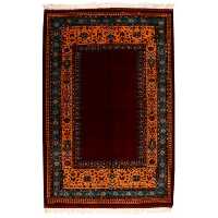 فرش دستبافت دو و نیم متری مدل عشایری کد 991210