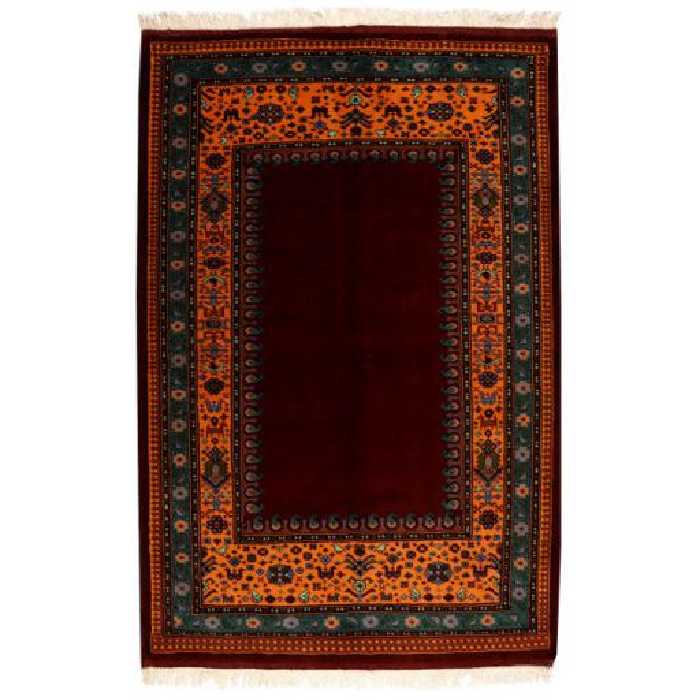 فرش دستبافت دو و نیم متری مدل عشایری کد 991210