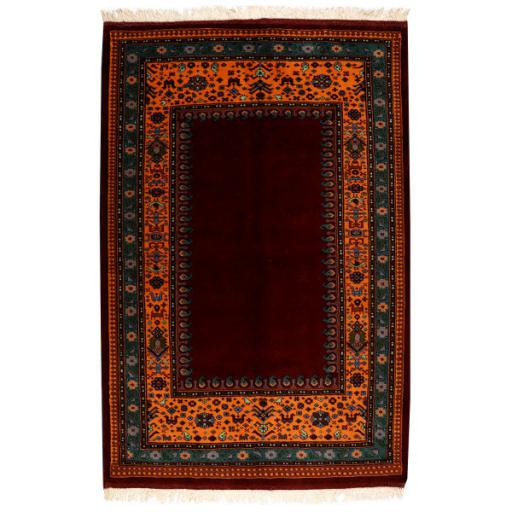 فرش دستبافت دو و نیم متری مدل عشایری کد 991210