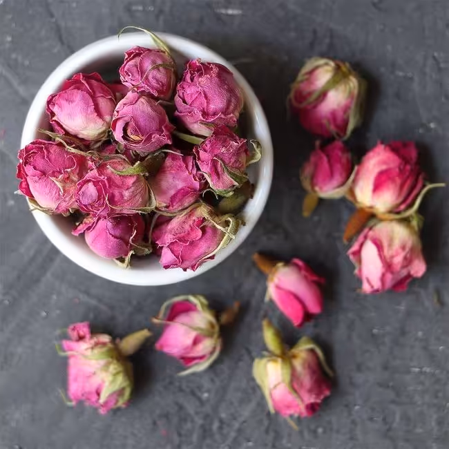 غنچه گل محمدی اعلا ادویه جات خوشه 100 گرم