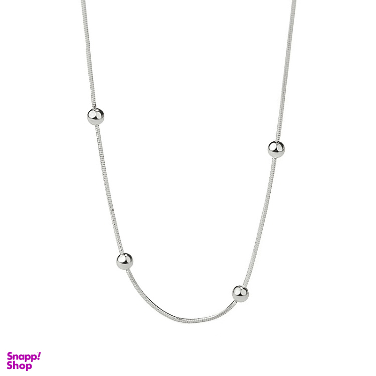 گردنبند نقره زنانه مدل گوی کد N2153