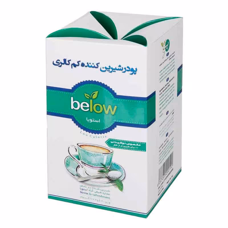 پودر شیرین کننده کم کالری استویا بیلو 100 گرمی