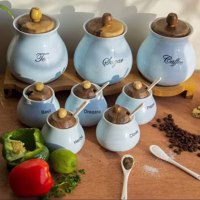سرویس8 پارچه  پاسماوری درب چوبی   