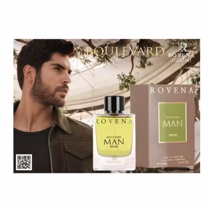 عطر ادکلن مردانه بولگاری من وود اسنس روونا (Rovena Bvlgari Man Wood Essence)