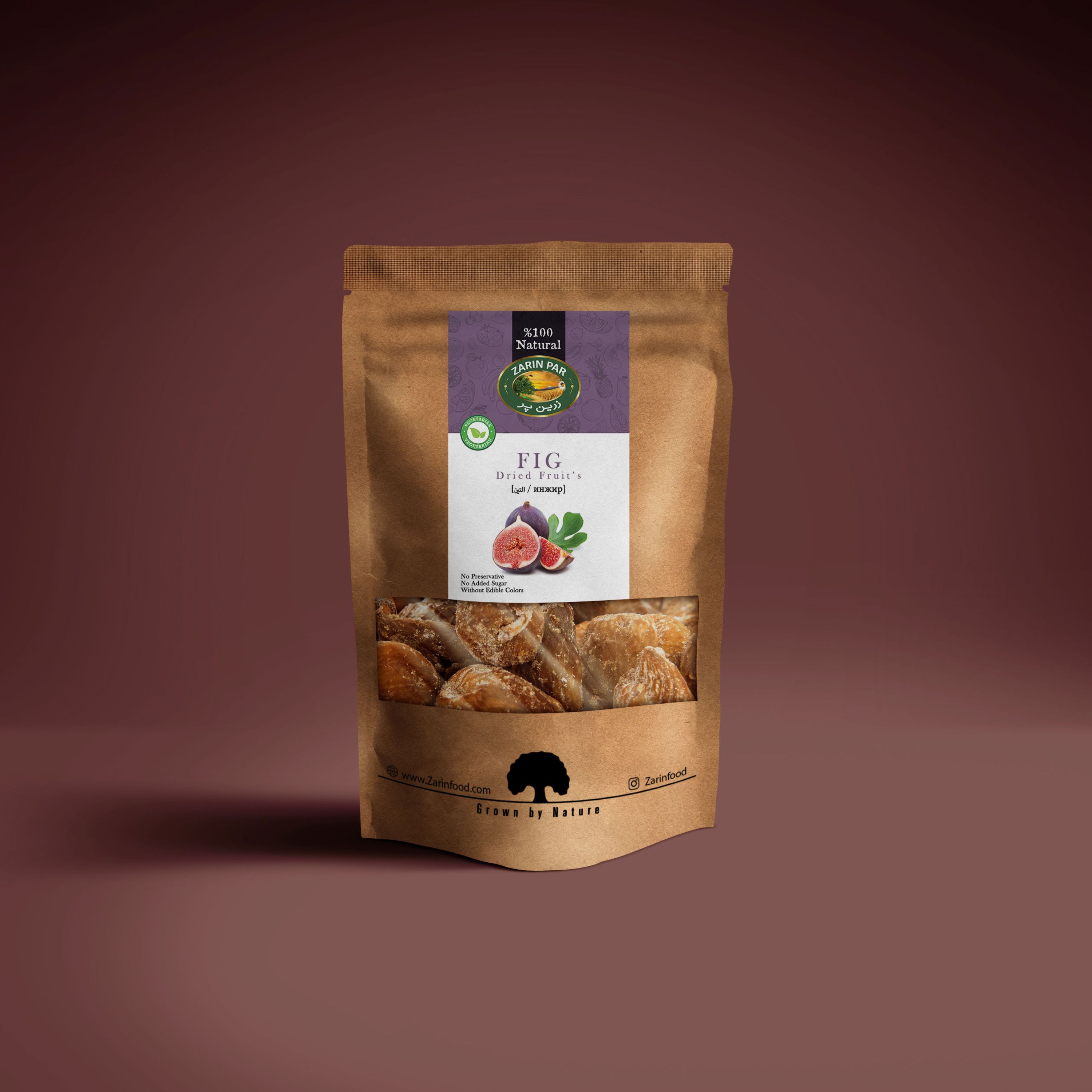 انجیر خشک 500 گرمی