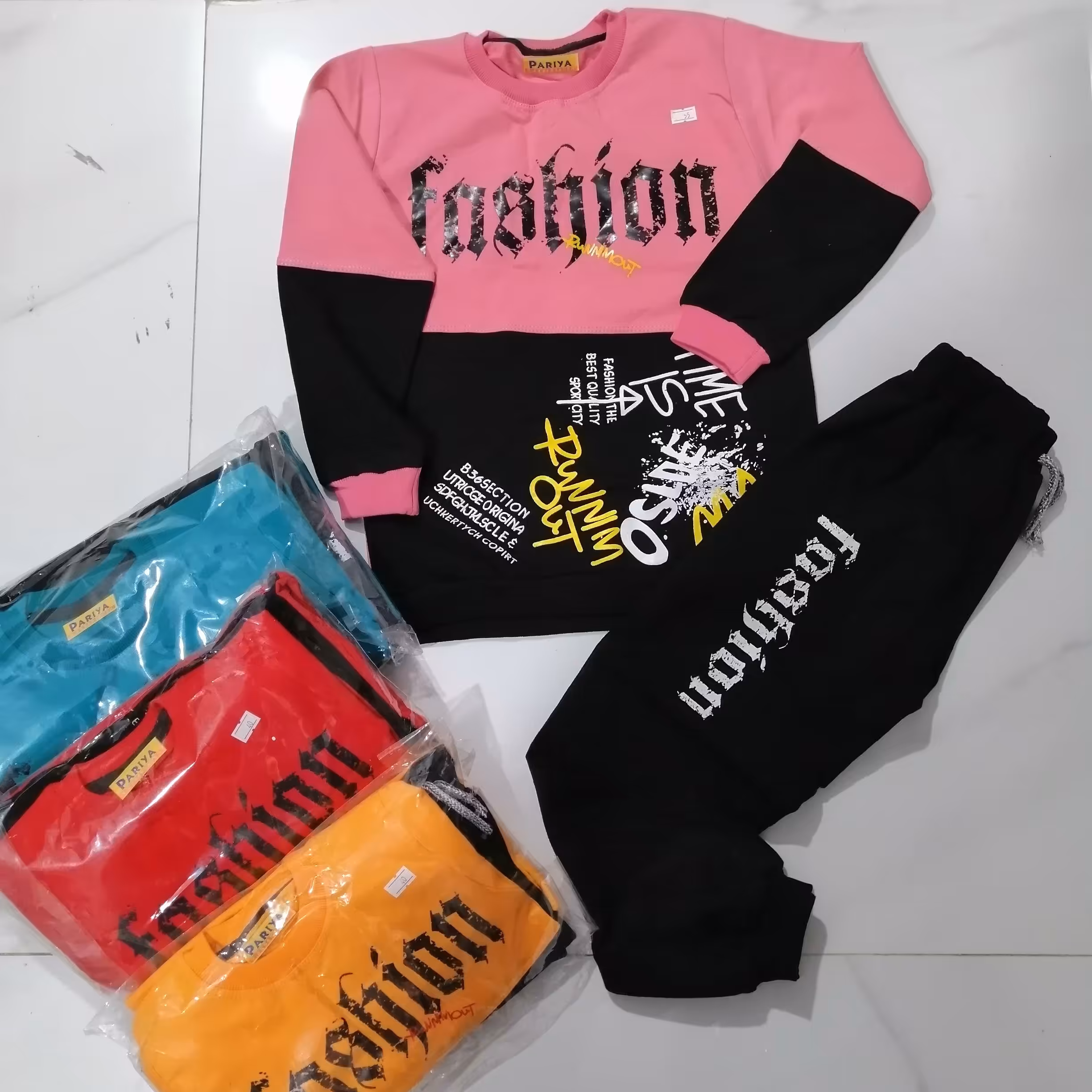 بلوز شلوار پسرانه متفاود