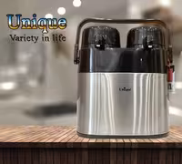 فلاسک 2 قلو یونیک 1+1 لیتر شیشه دار UN-9041