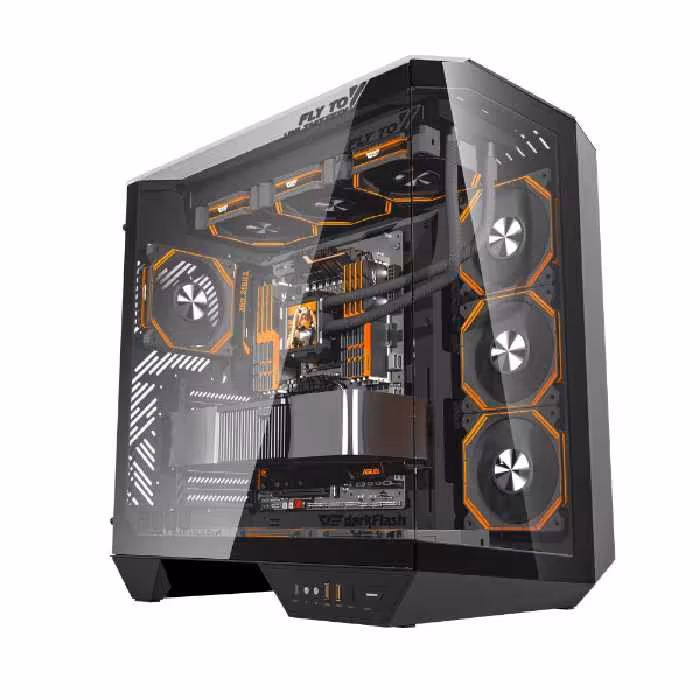 کیس کامپیوتر گیمینگ دارک فلش Darkflash DY470