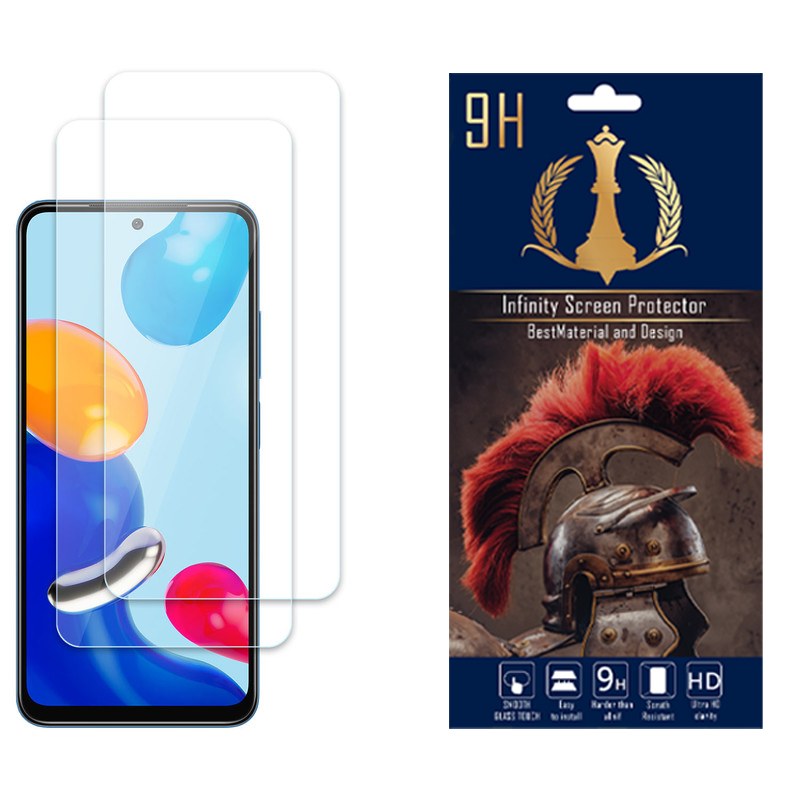 محافظ صفحه نمایش اینفینیتی مدل NANO برای شیائومی Redmi Note 11 4G بسته دو عددی