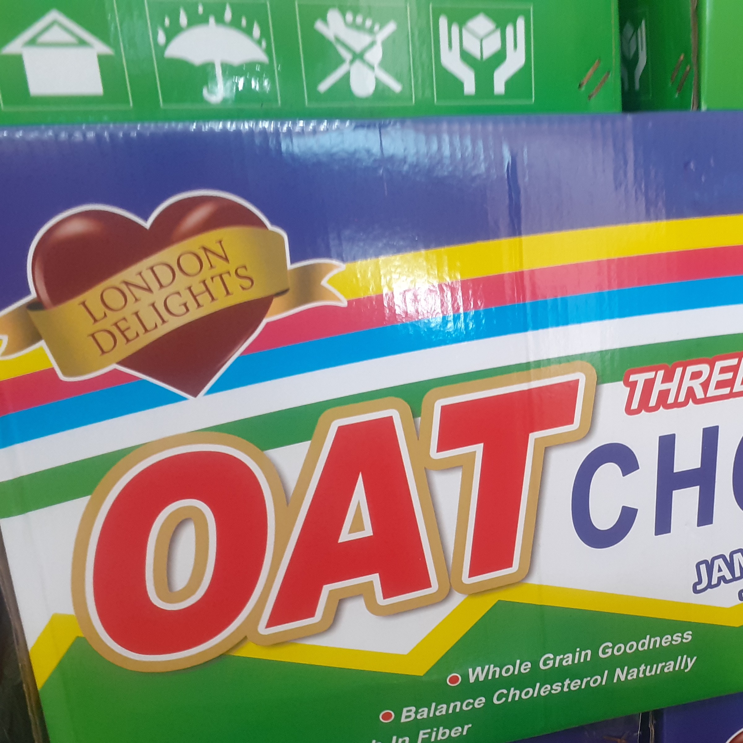 شکلات غلات اوت چوکو(OAT CHOCO) فروش کارتنی تعداد محدود فروش کارتنی عمده 2650