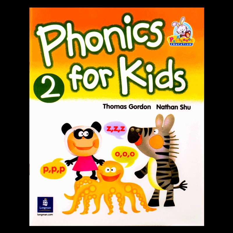 کتاب فونیکس فور کیدز phonics for kids 2 مخصوص آموزش زبان کودکان