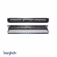 پچ پنل 24 پورت متا الکترونیک CAT6A FTP