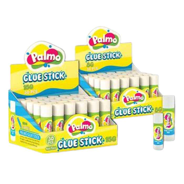 چسب ماتیکی 25 گرمی پالمو بسته 30 عددی