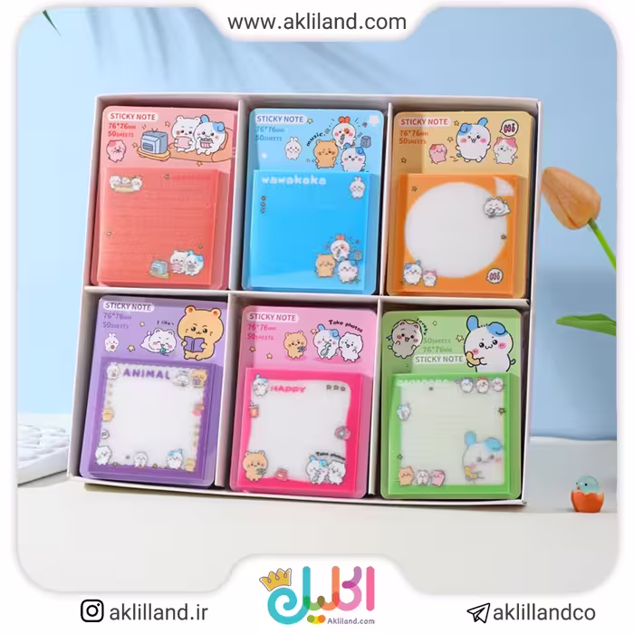 استیک نوت شفاف خرگوشی