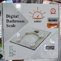 ترازو وزن کشی صفحه شیشه ای 