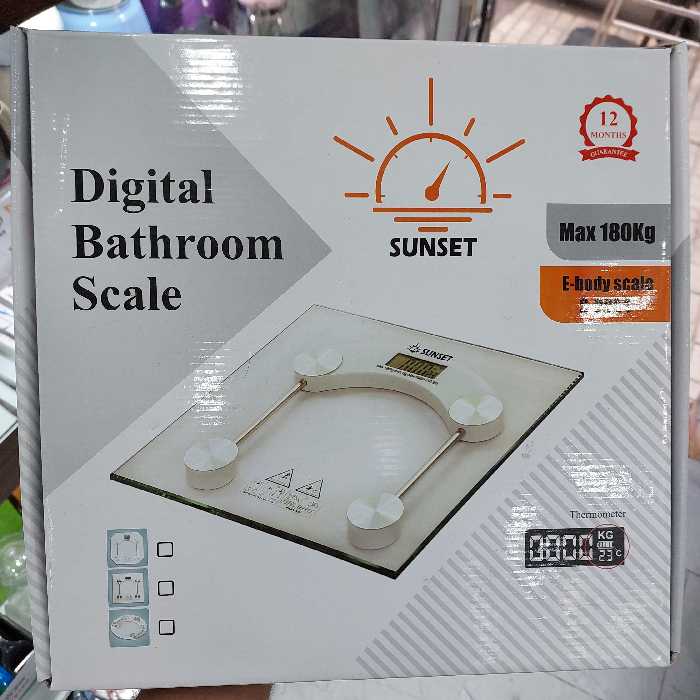 ترازو وزن کشی صفحه شیشه ای 