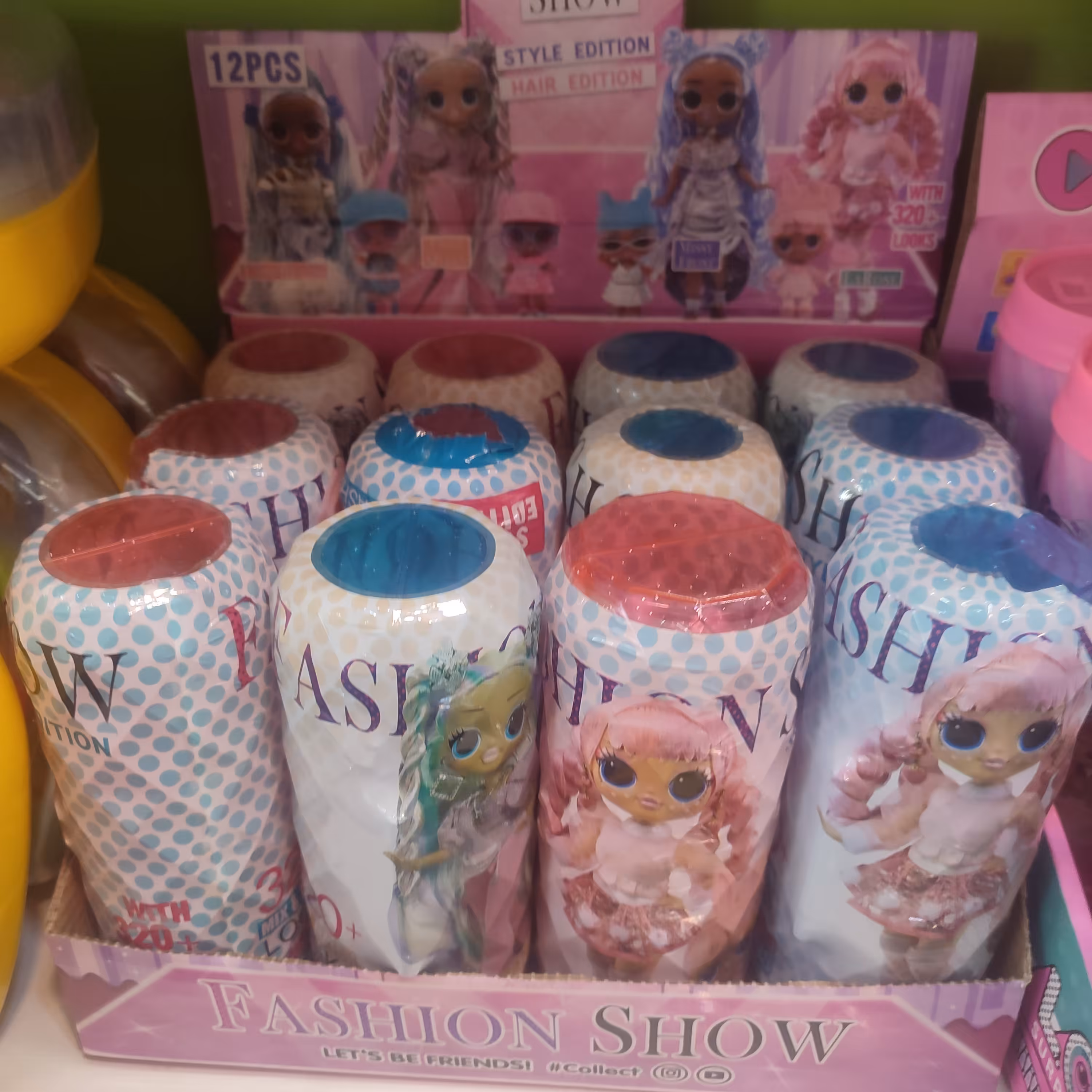 سوپرایز ال او ال با لوازم و شانه کیف و ...