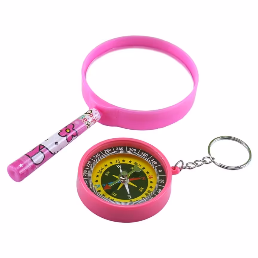 ست ذره بین و قطب نما 