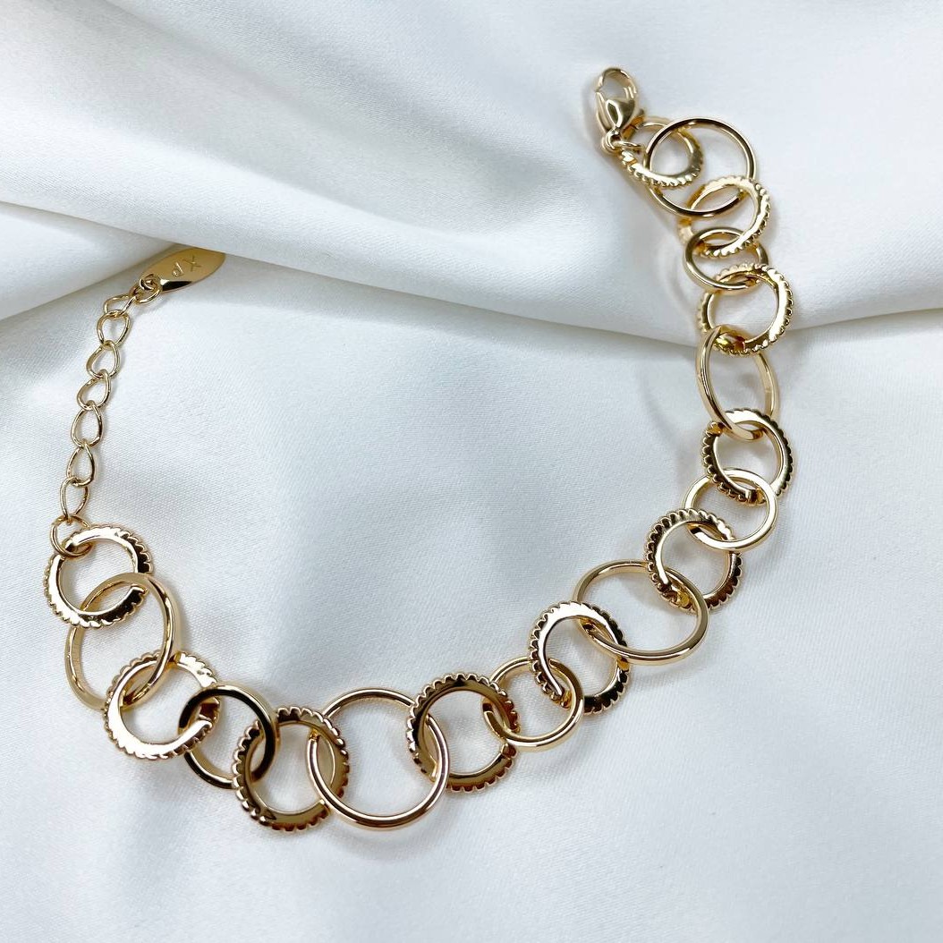 دستبند مارک ژوپینگ بدون حساسیت و رنگ ثابت