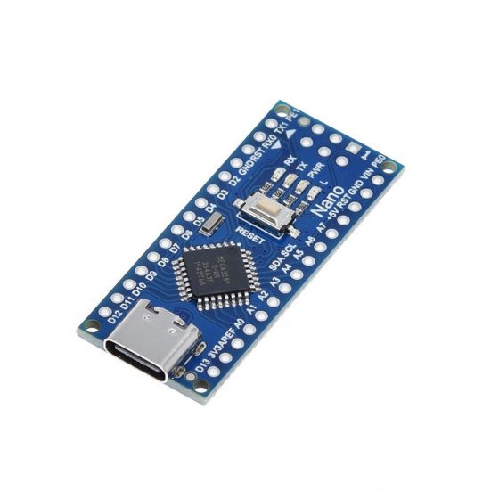 برد آردوینو نانو مدل CH340G با رابط USB Type-C