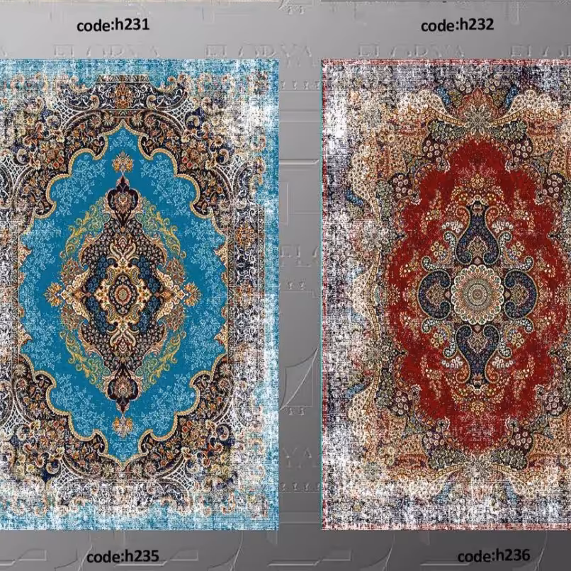 فرشینه مخمل ترک با طرحهای سنتی و جذاب