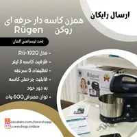 همزن کاسه دار نیمه حرفه ای روگن 