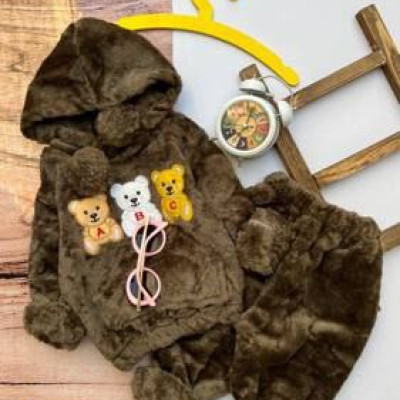 ست هودی شلوار پولیشی سه خرس