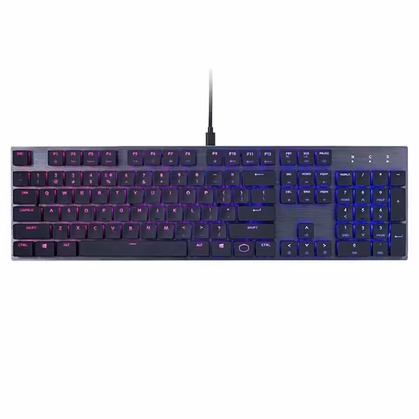 کیبورد گیمینگ کولر مستر مدل SK 650 GKLR1 - پردیس پازار