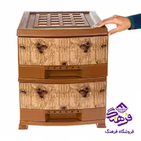 فايل هومکت 2طبقه  چوب سنگ عروسکي