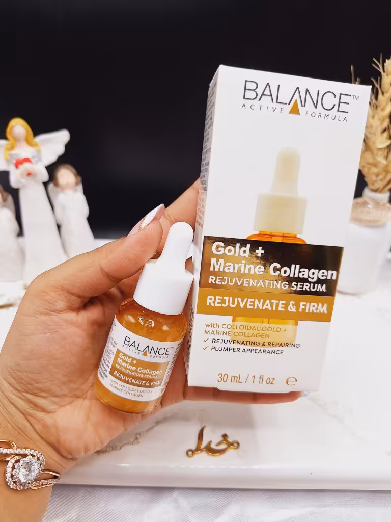 سرم گلد کلاژن بالانس جوانساز جوانساز و لیفتینگ پوست حجم 30 میلی لیتر کد 1132