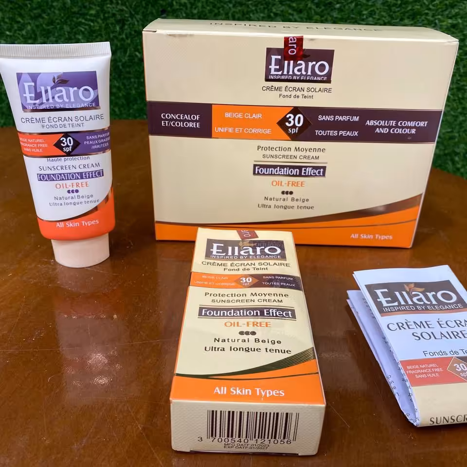 ضد آفتاب کرم پودری الارو