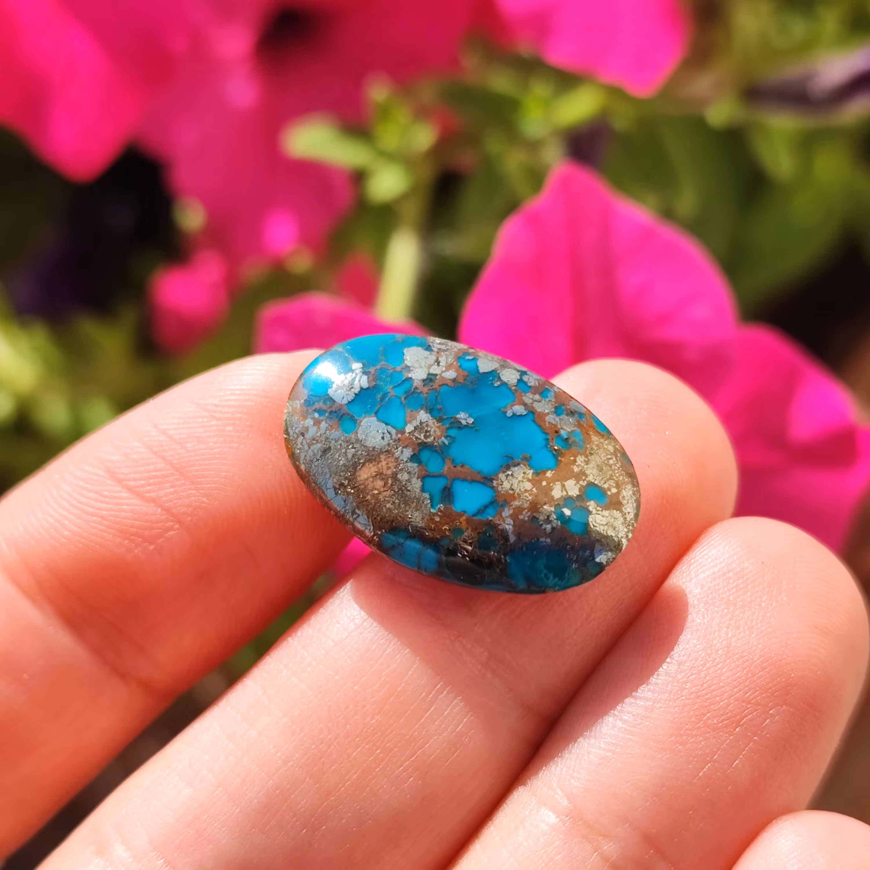 فیروزه ناب نیشابوری مقاوم شده 24 در 15 میل