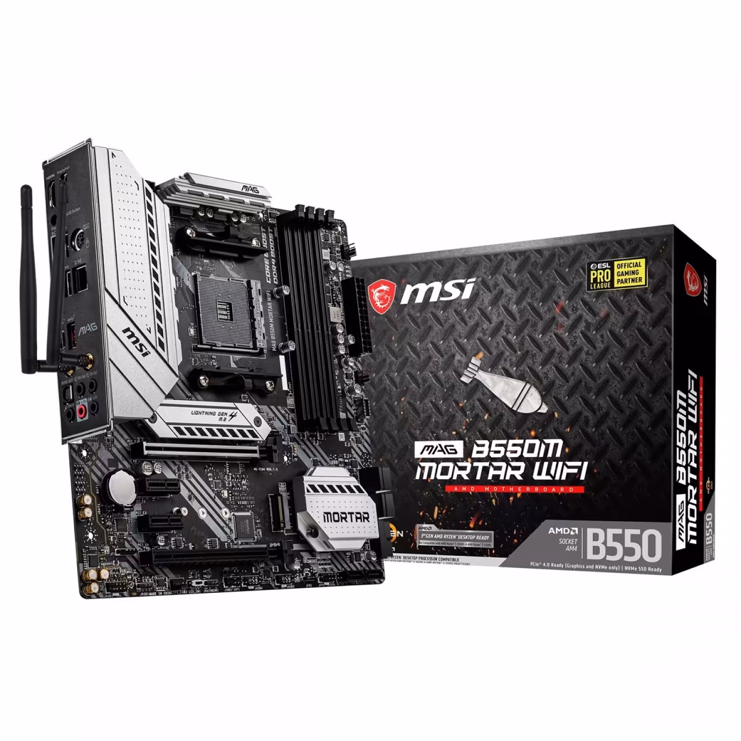 مادربرد ام اس آی MAG B550M MORTAR WIFI