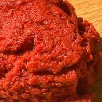 رب گوجه خانگی باکیفیت عالی خوش رنگ ولعاب بدون مواد افزودنی 1 کیلو 