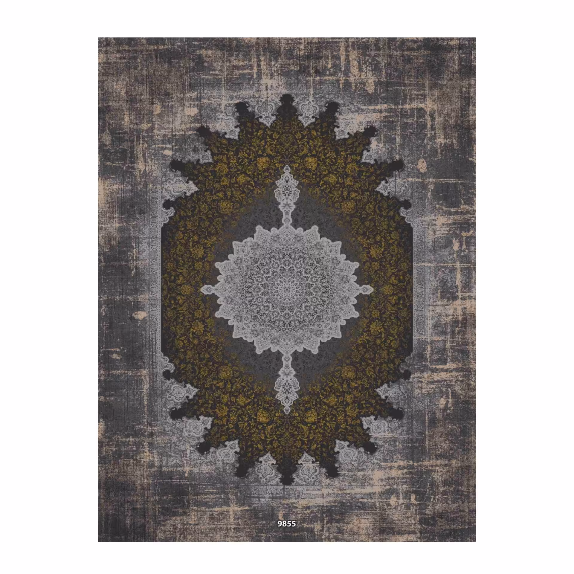 فرش وینتیج 6 متری 1200 شانه کد H9855